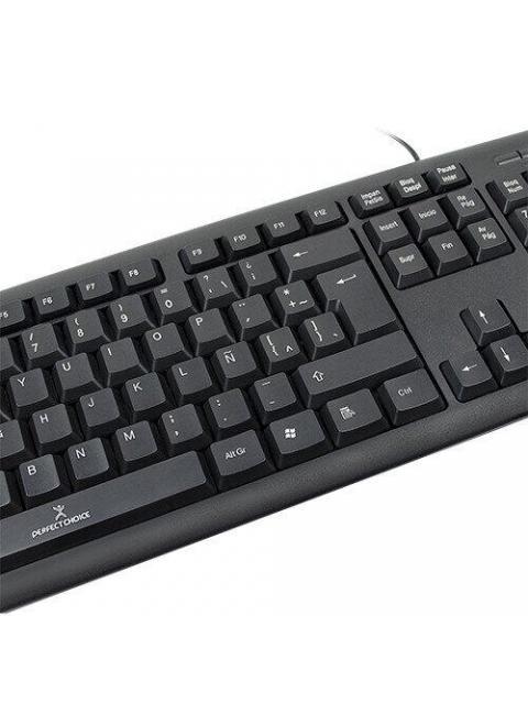 TECLADO PERFECT CHOICE PC-201038 ALAMBRICO USB (ESPANOL) - Image 6