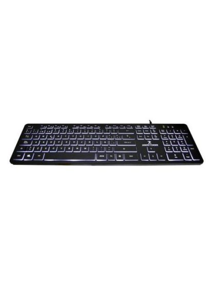 TECLADO PERFECT CHOICE PC-201304 ALAMBRICO USB NEGRO (ESPANOL) - Image 2