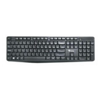 TECLADO STYLOS STPTEC4B INALAMBRICO RF INALAMBRICO + USB NEGRO (ESPANOL)