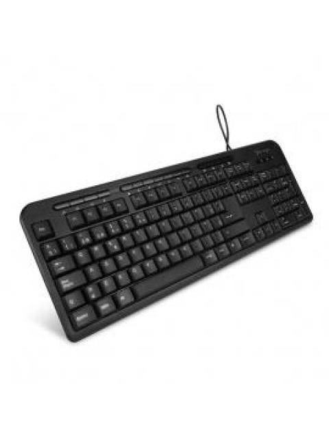 TECLADO VORAGO KB-204 ALAMBRICO USB NEGRO (ESPANOL) - Image 3