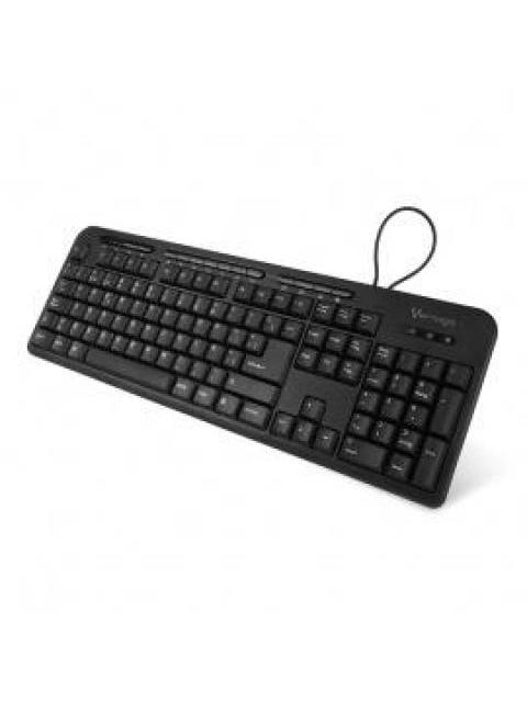 TECLADO VORAGO KB-204 ALAMBRICO USB NEGRO (ESPANOL) - Image 4