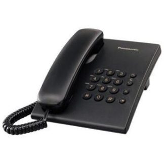 TELEFONO ANALOGICO PANASONIC KXTS500MEB ANALOGICA ESCRITORIO-PARED NEGRO