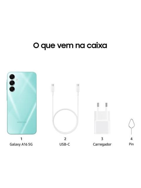TELEFONO CELULAR SAMSUNG GALAXY A16 256 GB + 8 GB DE RAM CAMARA DE HASTA 50 MP PANTALLA 6.7 NFC IP54 BATERIA VERDE CLARO DE 5000 MAH - Image 9