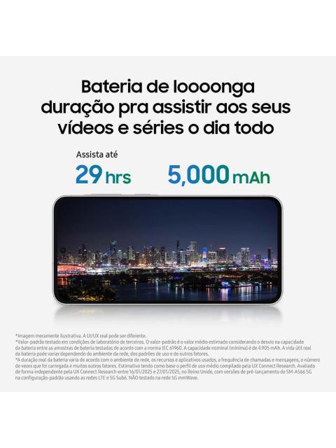 TELEFONO CELULAR SAMSUNG GALAXY A26 5G 256 GB 8 GB DE RAM CAMARA DE 50 MP IP67 PANTALLA SUPER AMOLED 6.7 NFC - NEGRO - Image 6