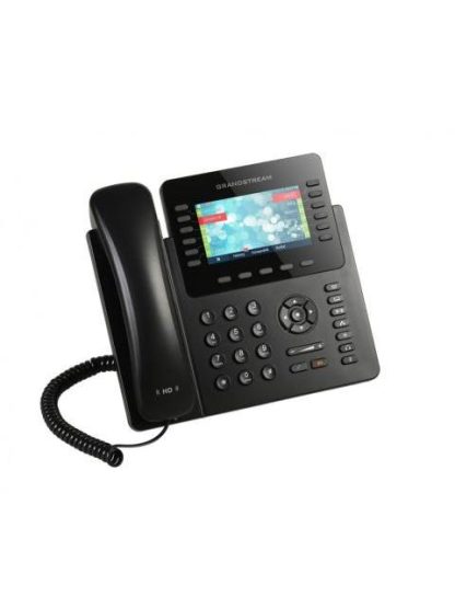 TELEFONO IP DE 12 LINEAS CON 6 CUENTAS SIP GIGABIT CON POE CONFERENCIA DE 5 VIAS SIP BLUETOOTH INCLUYE SU FUENTE DE ALIMENTACION