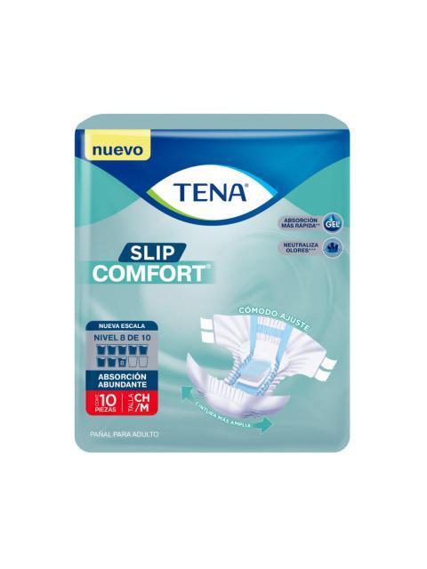 TENA SLIP COMFORT PAÑAL ADULTO CH-MD 10 PZ