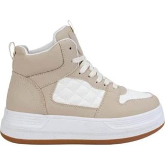 TENIS BOTA CON PLATAFORMA BEIGE BELINDA PEREGRIN