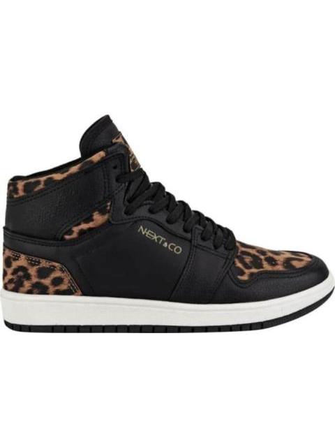 TENIS BOTA LEOPARDO OSO NEGRO NEXT CO
