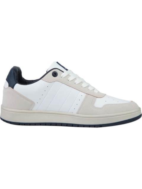TENIS CASUAL BICOLOR FRANJAS BEIGE HPC POLO - Image 5