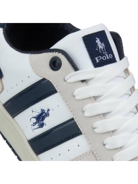 TENIS CASUAL BICOLOR FRANJAS BEIGE HPC POLO - Image 6