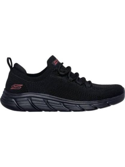 TENIS CASUAL BOBS B FLEX LO NEGRO SKECHERS1
