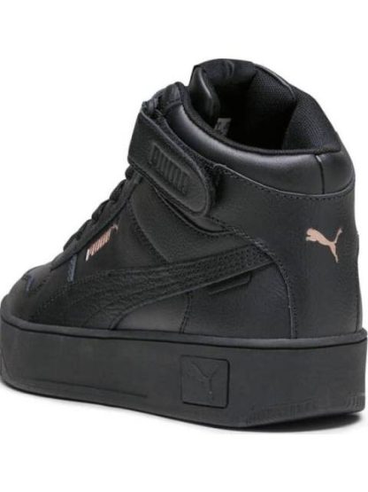 TENIS CASUAL CARINA STREET MID NEGRO PUMA - Image 4