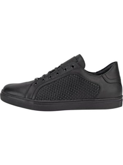 TENIS CASUAL CASUAL AGUJETA NEGRO MICHEL DOMIT - Image 5