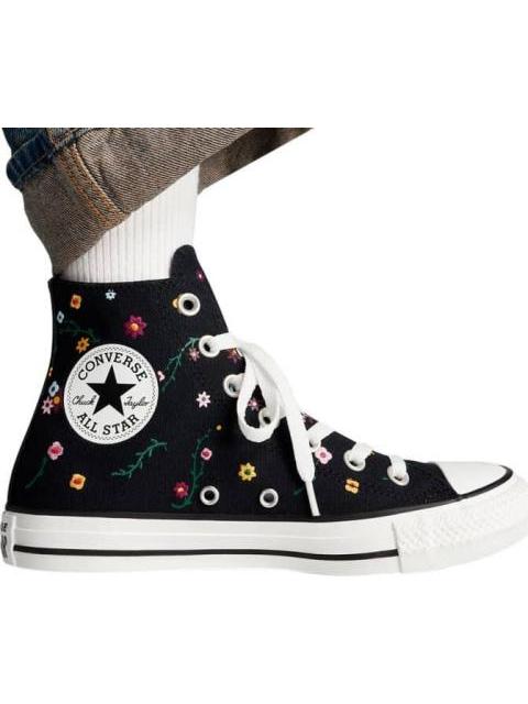TENIS CASUAL CHUCK TAYLOR ALL STAR FLORAL NEGRO CONVERSE - Image 5
