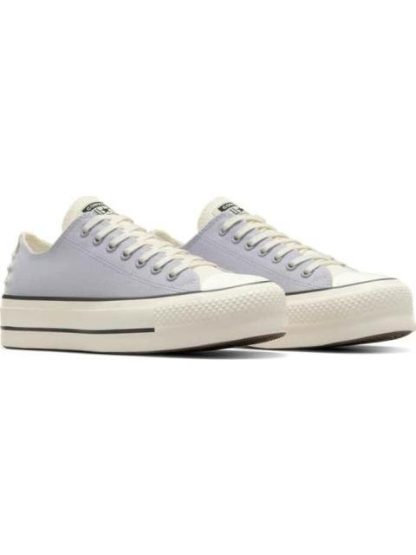 TENIS CASUAL CHUCK TAYLOR ALL STAR LIFT PLATFORM CRAFTED LACES LILA CONVERSE - Image 2