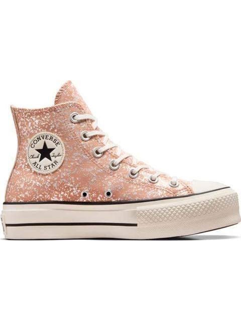 TENIS CASUAL CHUCK TAYLOR ALL STAR LIFT PLATFORM GLITTER ROSA CONVERSE