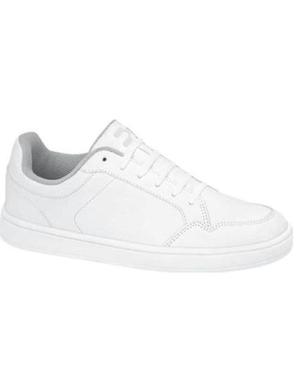 TENIS CASUAL CLASICO BLANCO CHARLY