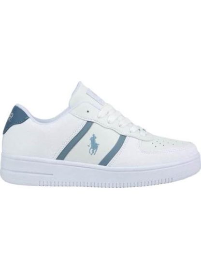 TENIS CASUAL CLASICO FRANJAS BLANCO HPC POLO