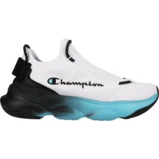 TENIS CASUAL CLOUT QUICK FADE BLANCO/NEGRO CHAMPION