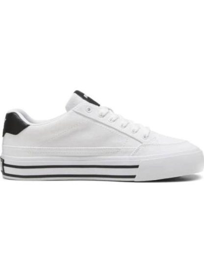 TENIS CASUAL COURT CLASSIC VULC FS BLANCO/NEGRO PUMA