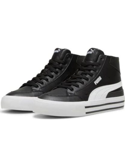 TENIS BOTA COURT CLASSIC BLANCO/NEGRO PUMA - Image 2