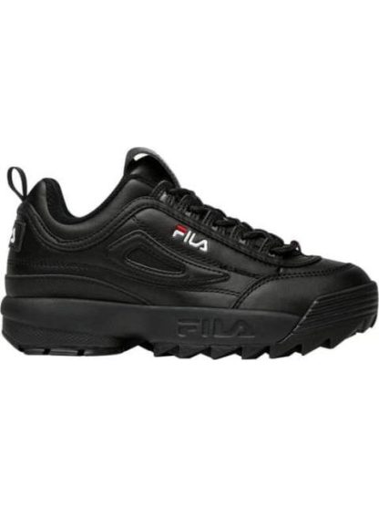 TENIS CASUAL DISRUPTOR II PREMIUM NEGRO FILA