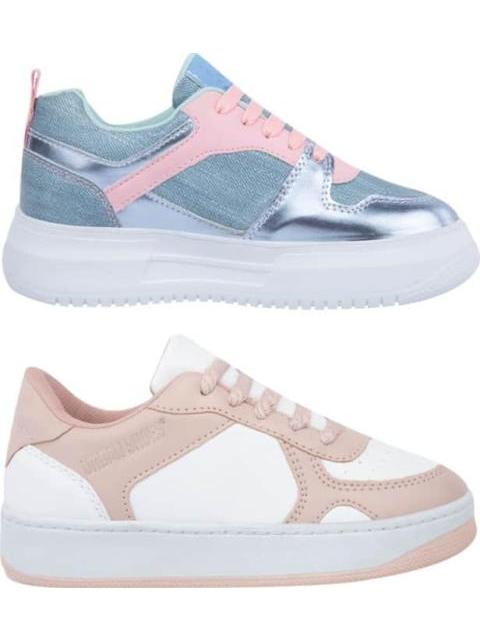 TENIS CASUAL KIT 2 PARES MULTICOLOR URBAN SHOES