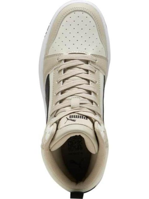 TENIS CASUAL PUMA REBOUND V6 MID JR BEIGE PUMA - Image 3