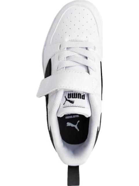 TENIS CASUAL PUMA REBOUND V6 PS BLANCO/NEGRO PUMA - Image 3