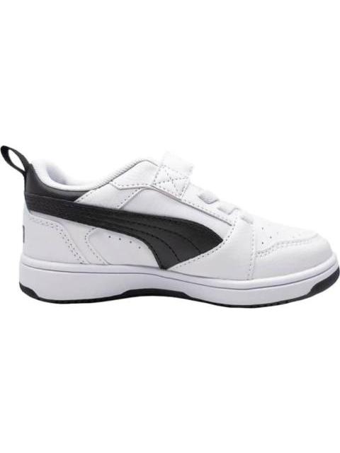 TENIS CASUAL PUMA REBOUND V6 PS BLANCO/NEGRO PUMA - Image 5