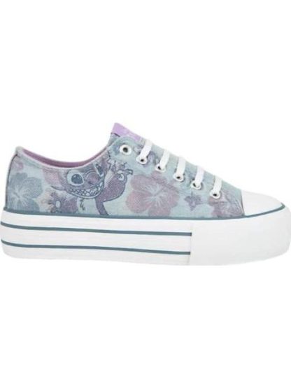 TENIS CASUAL STITCH AZUL MEZCLILLA STITCH