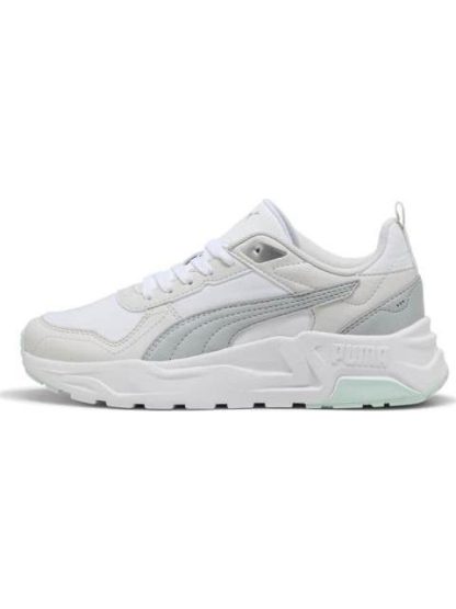 TENIS CASUAL TRINITY 2 LITE AQUA METALLICS BLANCO PUMA