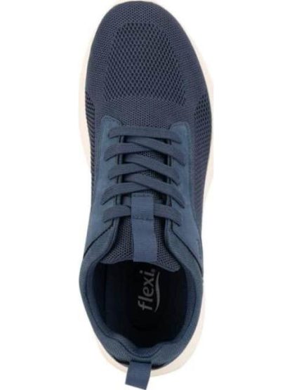 TENIS CASUAL URB CHUNKY AZUL FLEXI - Image 3