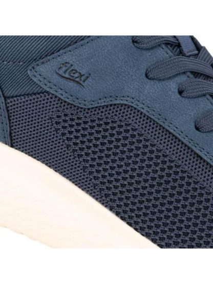 TENIS CASUAL URB CHUNKY AZUL FLEXI - Image 6