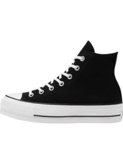 TENIS CASUAL CON PLATAFORMA NEGRO CONVERSE - Image 2