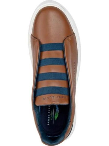 TENIS CASUAL URBANO CAJA CHOCLO CAFE PERRY ELLIS - Image 3