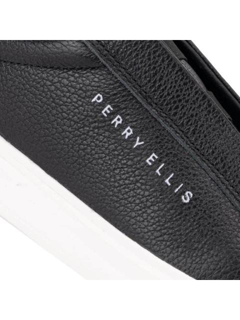 TENIS CASUAL URBANO CAJA CHOCLO NEGRO PERRY ELLIS - Image 5