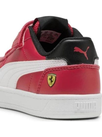 TENIS CASUAL URBANO FERRARI CAVEN 2.0 AC+ ROJO PUMA - Image 6