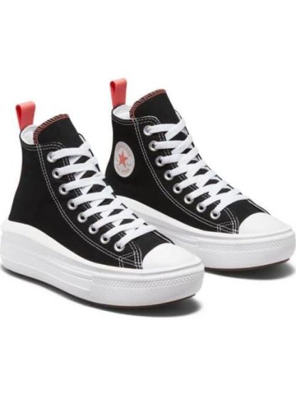 TENIS CHUCK TAYLOR ALL STAR MOVE PLATFORM NEGRO CONVERSE - Image 2