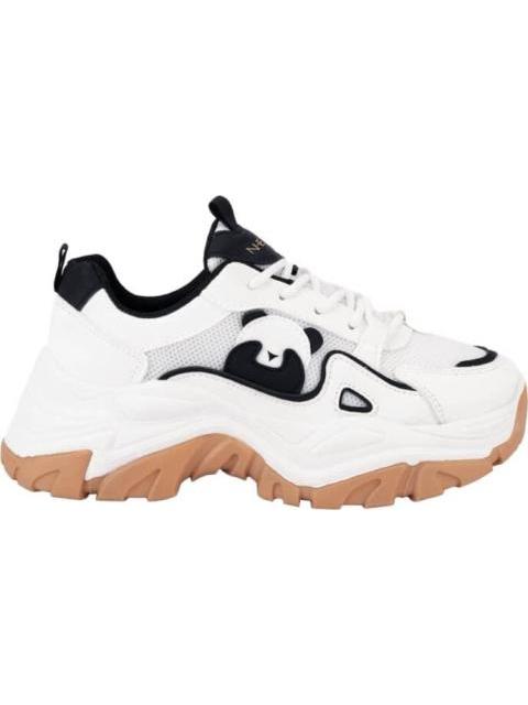 TENIS CHUNKY PLATAFORMA TRACK PANDA BLANCO/NEGRO NEXT CO