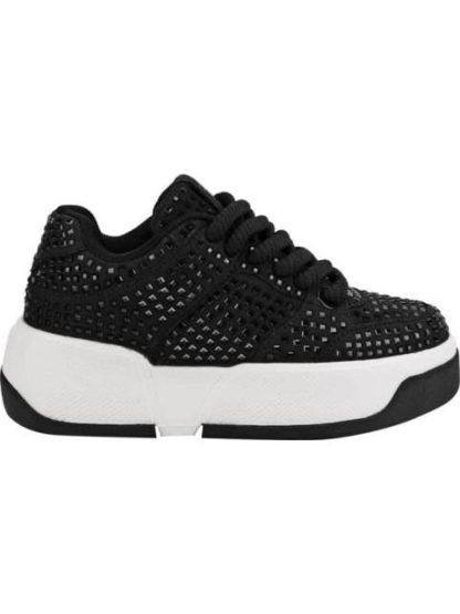 TENIS CON PEDRERIA NEGRO BELINDA PEREGRIN