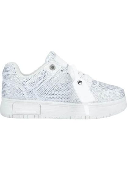 TENIS CON PEDRERIA PLATA BELINDA PEREGRIN