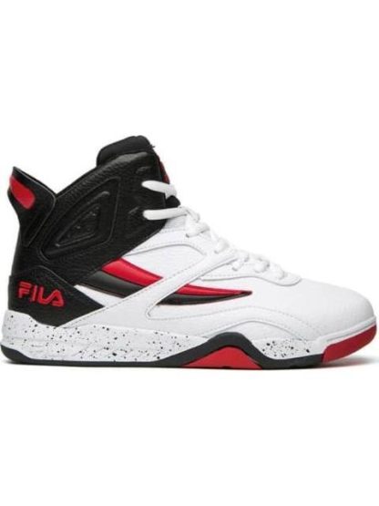 TENIS DE BASKETBALL DEREVERSE SPECKLE BLANCO/NEGRO FILA