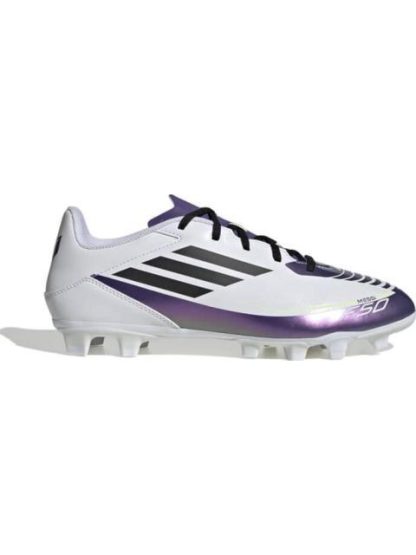 TENIS DE FUTBOL F50 CLUB FXG MESSI BLANCO ADIDAS