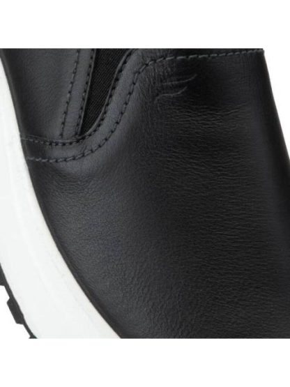 TENIS DE PIEL NEGRO FLEXI - Image 6
