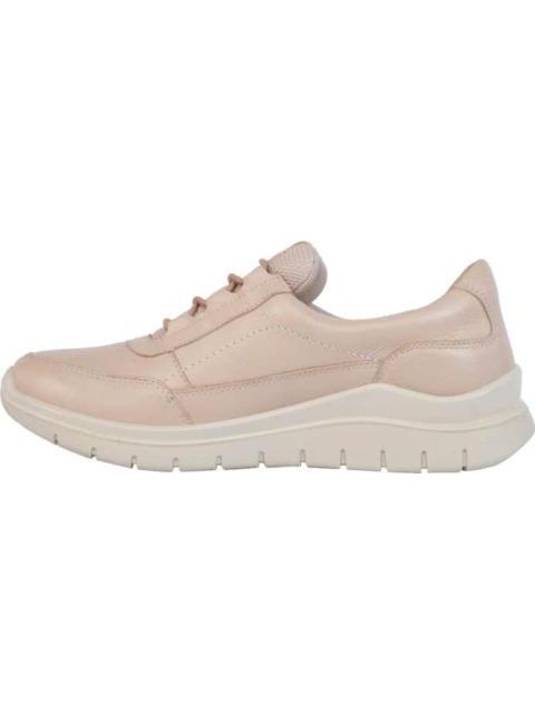 TENIS DE PIEL CON RESORTE ROSA FLEXI - Image 5