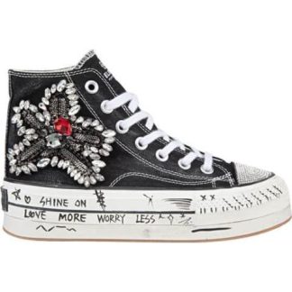 TENIS DE PLATAFORMA NEGRO BELINDA PEREGRIN