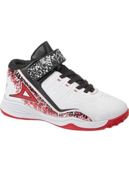 TENIS DEPORTIVO BASKETBALL AGUJETA ELASTICA CONTACTEL BLANCO/NEGRO PIRMA - Image 2