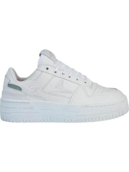 TENIS ESCOLAR DE PIEL BLANCO PIRMA