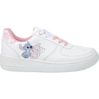 TENIS ESCOLAR STITCH BLANCO DISNEY